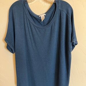 Matty M SS Pullover French Terry Knit Top - Size XXL